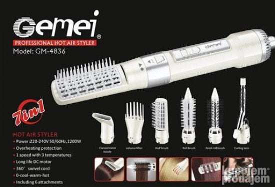 Gemei cetka fen 7in1 GM 4832