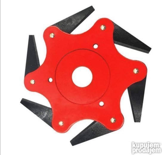 Glava za trimer sa 6 nozeva Ninja blade Ninja Noz - Slika 4