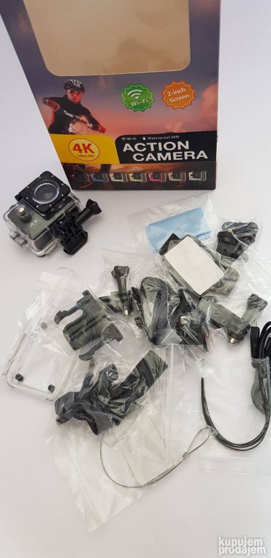 Go pro kamera go pro sportska kamera vodootporna kamera - Slika 4