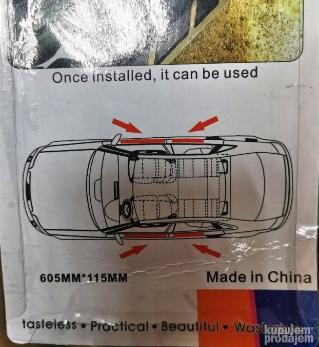 Gumene patosnice za pragove BMW