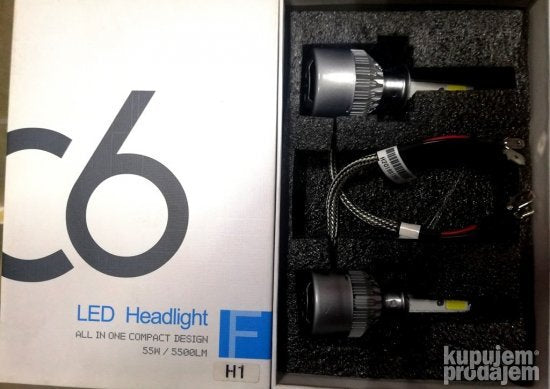 H1 C6 LED sijalice 36w 3800lm