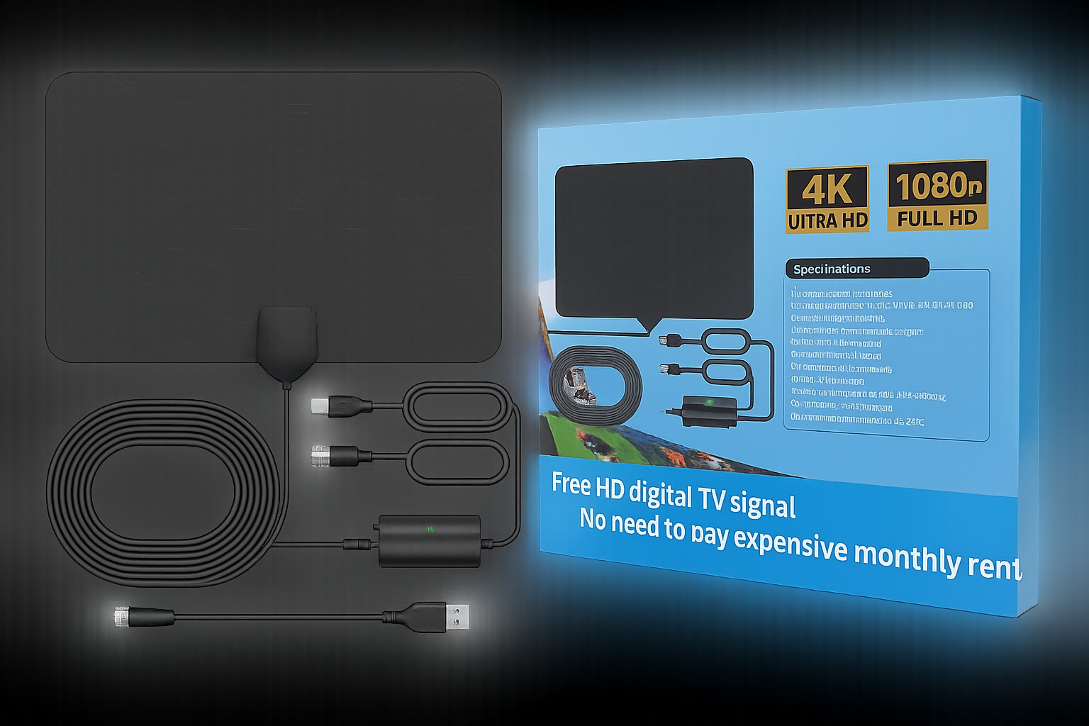 HD Digitalna TV Antena 4K Ultra HD