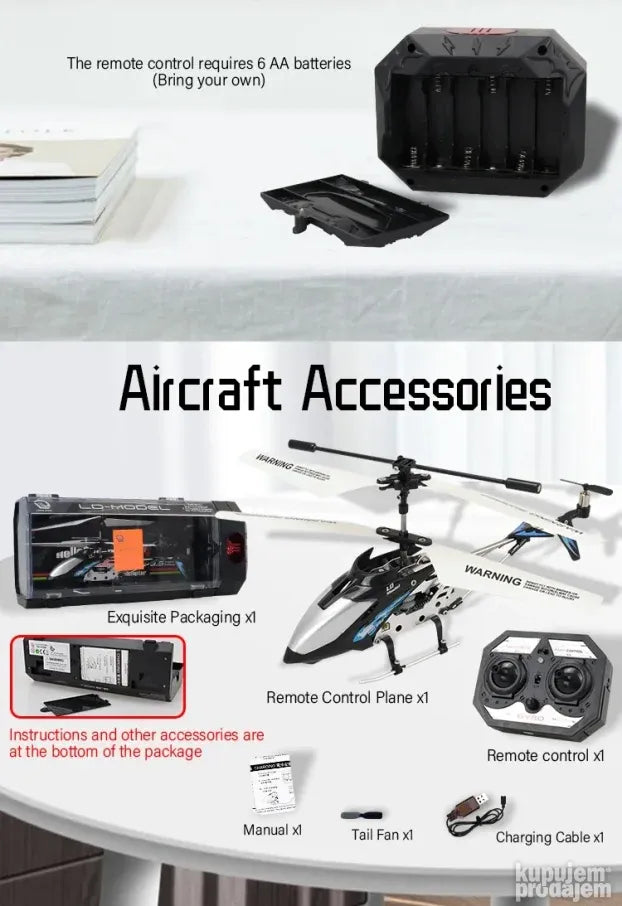 HELIKOPTER Leteci helikopter Helikopter vise boja Helikopter - Slika 4