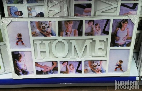 HOME ram za 10 slika