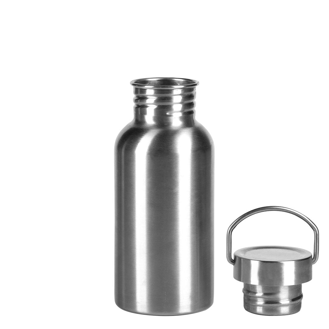 HYDRO sportska boca 500 ml srebrni