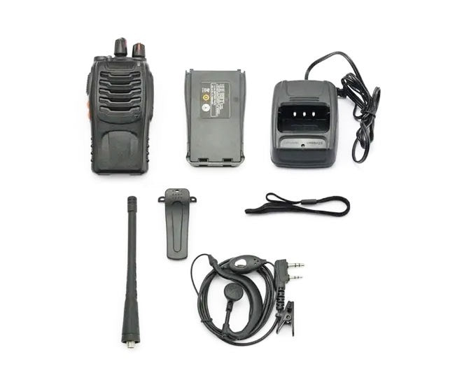 Hands free voki toki radio set sa 2 stanice - Slika 4