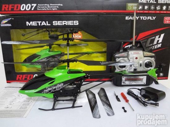 Helikopter Metalni helikopter na daljinski upravljac