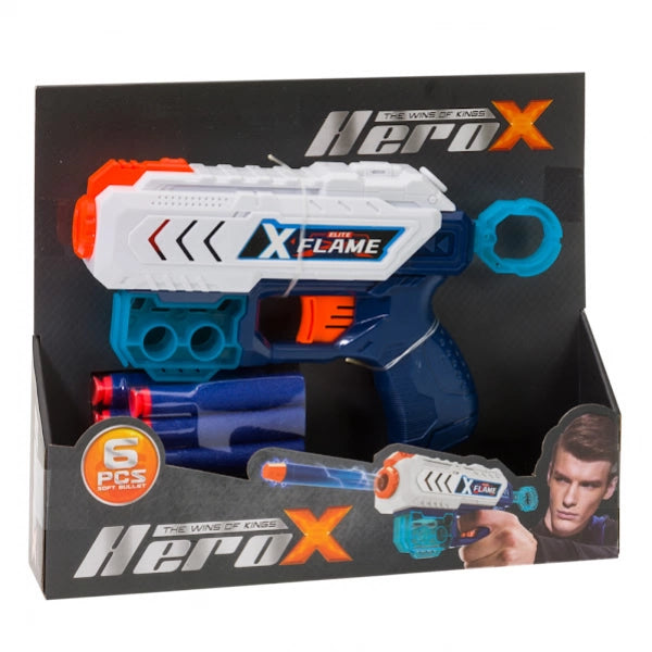 Hero X Elite Flame Pistolj na Meke Projektile