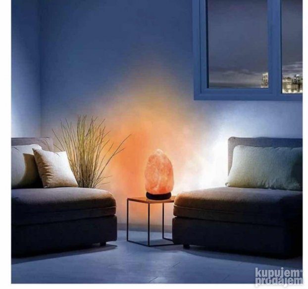 Himalajska Kristalna Slana lampa