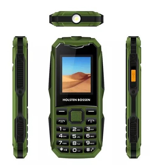 Holsten Bossen Dual SIM Mobilni Telefon sa Jakom Baterijom