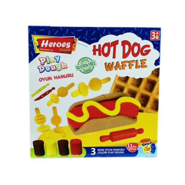 Hot dog plastelin set
