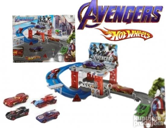 Hot wheels trkacka staza i garaza