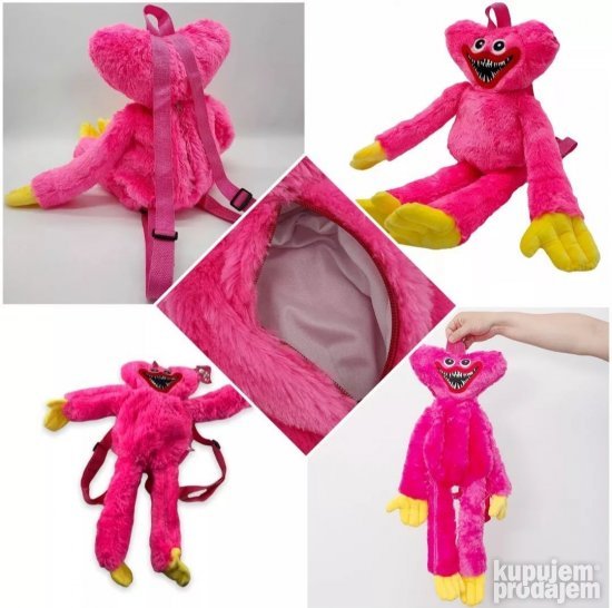 Huggy Wuggy i Kissy Missy deciji rancevi 40 cm