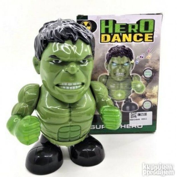 Hulk igracka koja plese