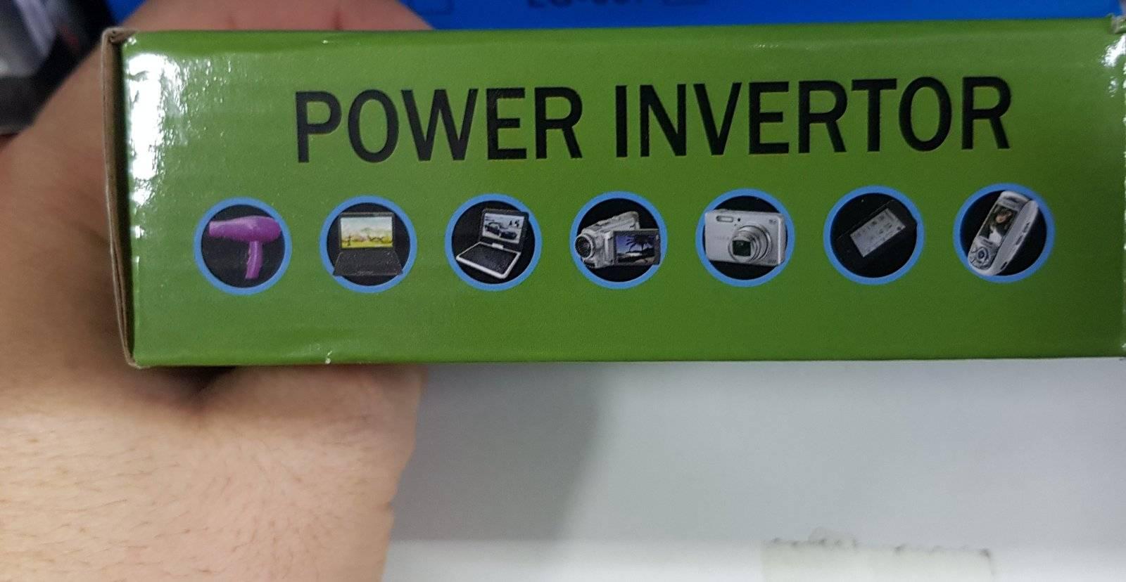 INVERTER pretvara struju iz 12w u 220w za auto INVERTER pretvara struju iz 12w u 220w za auto