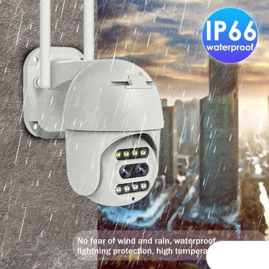 IP kamera 8MPX Smart Video nadzor 10x ZOOM WiFi PTZ kamera