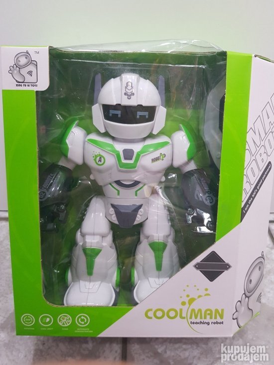 Igracka coolman borbeni robot novo