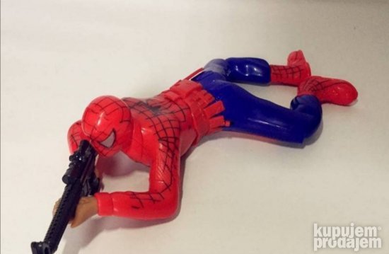Igracka vojnik spiderman novo