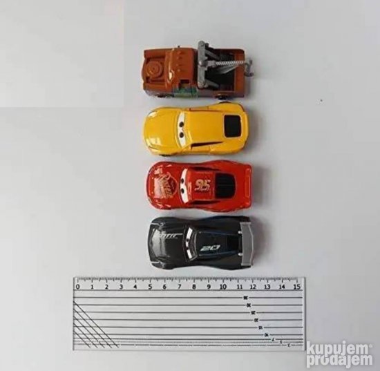 Igracke set od 6 automobila Cars