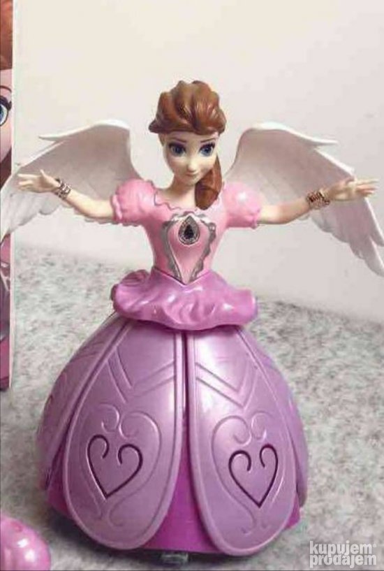Igrajuca svetleca princeza Anna iz ledenog kraljevstva