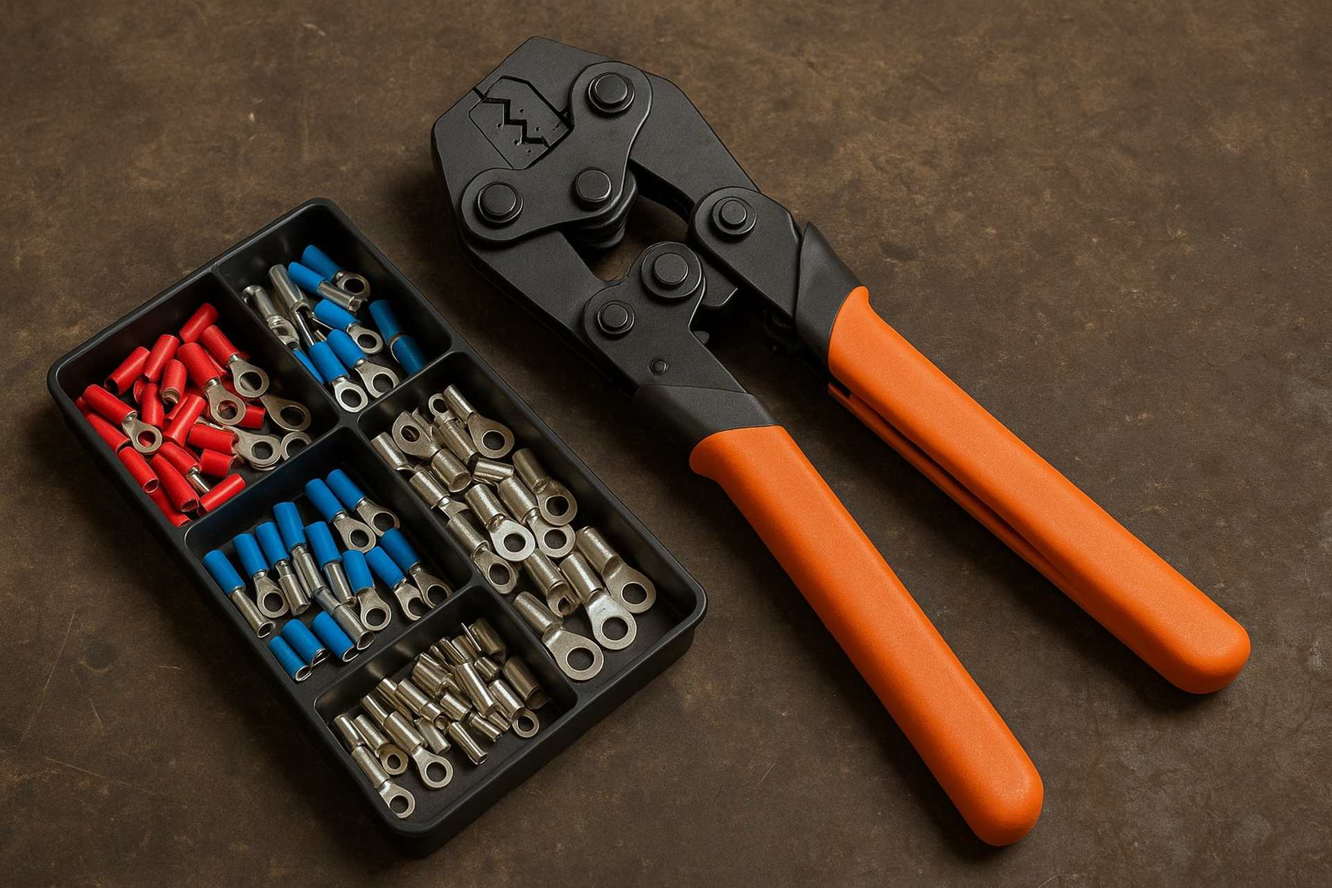 Industrijski Set Klesta za Krimpovanje Heavy Duty Verzija