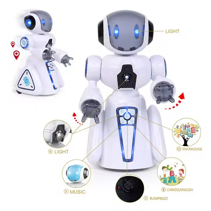 Inteligentni Robot sa svetlecim i zvucnim efektima