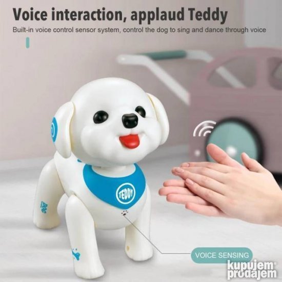 Inteligentni robo pas Teddy dostupno PROGRAMINJAE