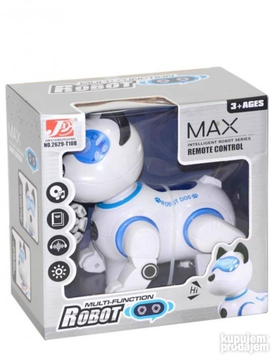Intelignetni robot pas Max