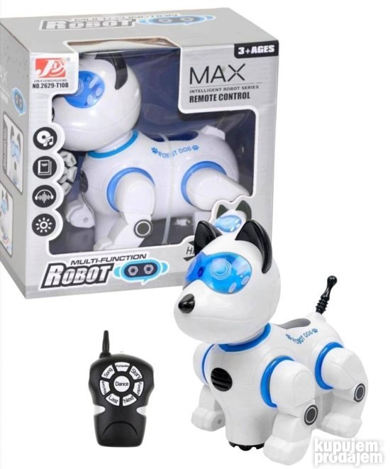 Intelignetni robot pas Max