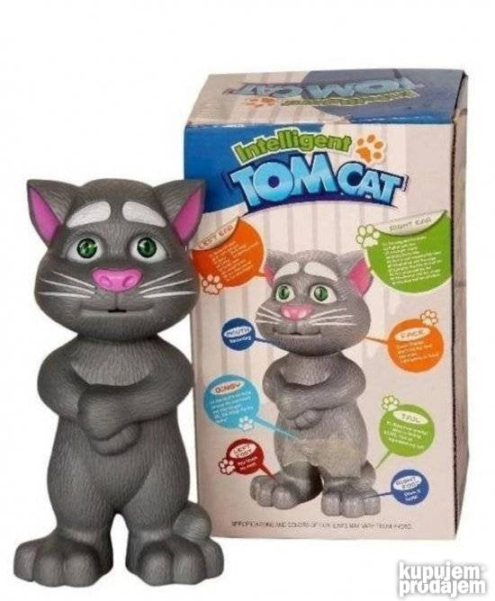 Interaktivna macak Tom od 20cm