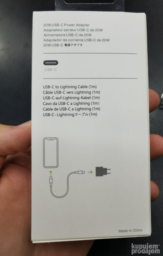 Iphone punjac 20W USB C za Iphone 12 pro 12 11 promax11