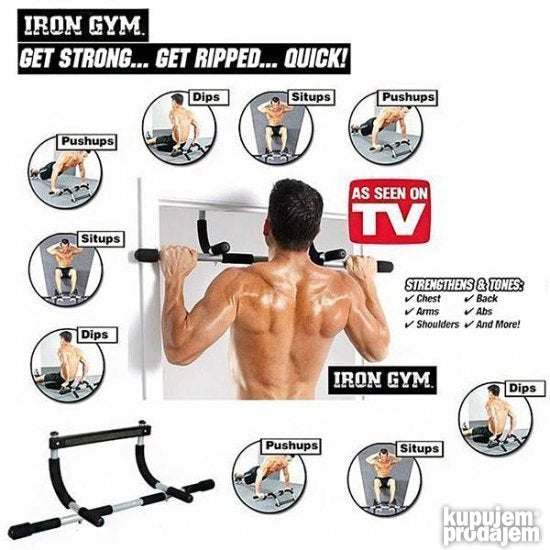 Iron gym 4 in 1. Sprave za vezbanje Sprava sprava SPRAVA