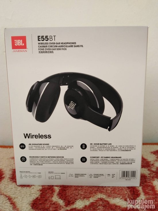 JBL slusalice bluetooth E55 harman