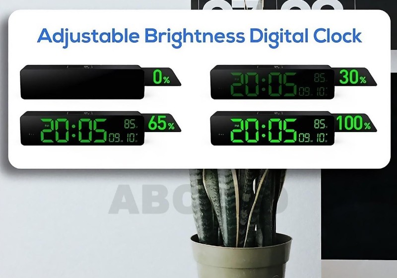 JH3208 LED Zidni Sat
