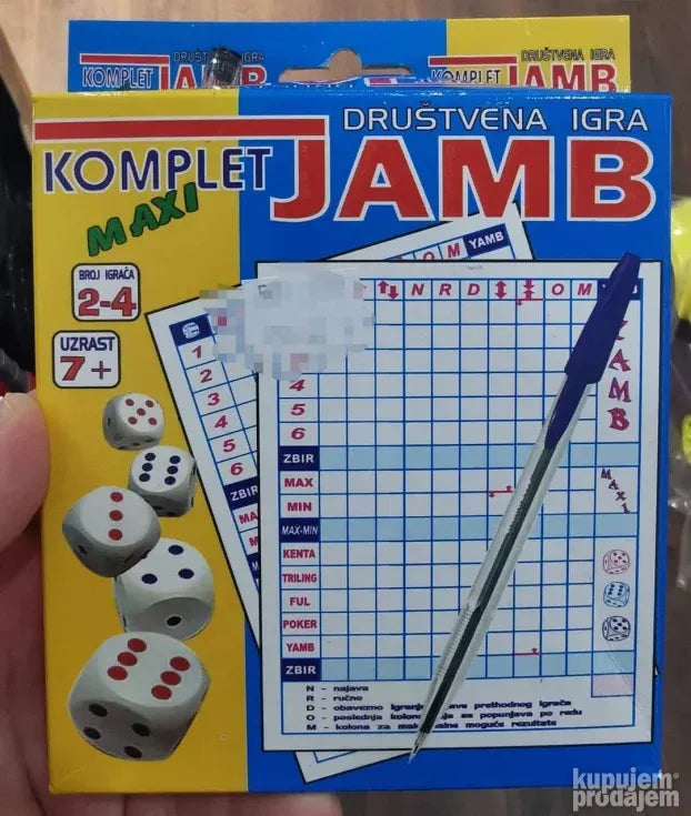 Jamb drustvena igra