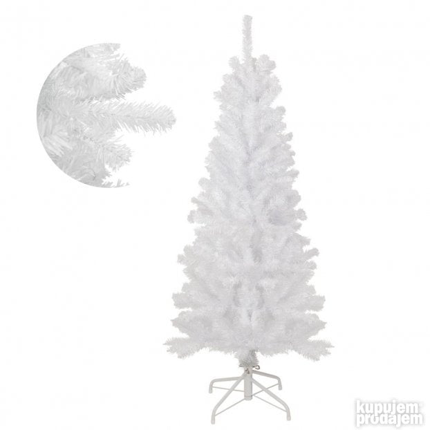 Jelka Novogodisnja bela jelka Bela jelka