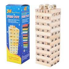 Jenga Drvena Drstvena Igra za Sve Generacije
