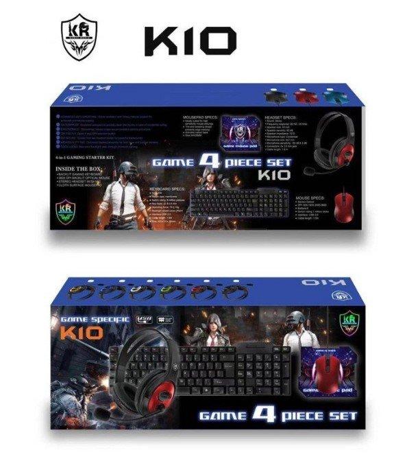 K10 Gejmerski set Mis tastatura Mausepad gejmerske slusalice K10 Gejmerski set Mis tastatura Mausepad gejmerske slusalice