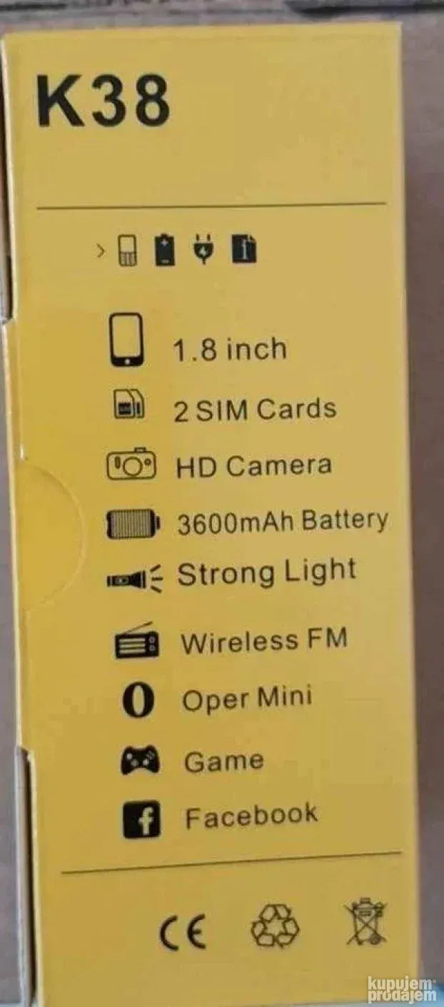 K38 Mobilni telefon