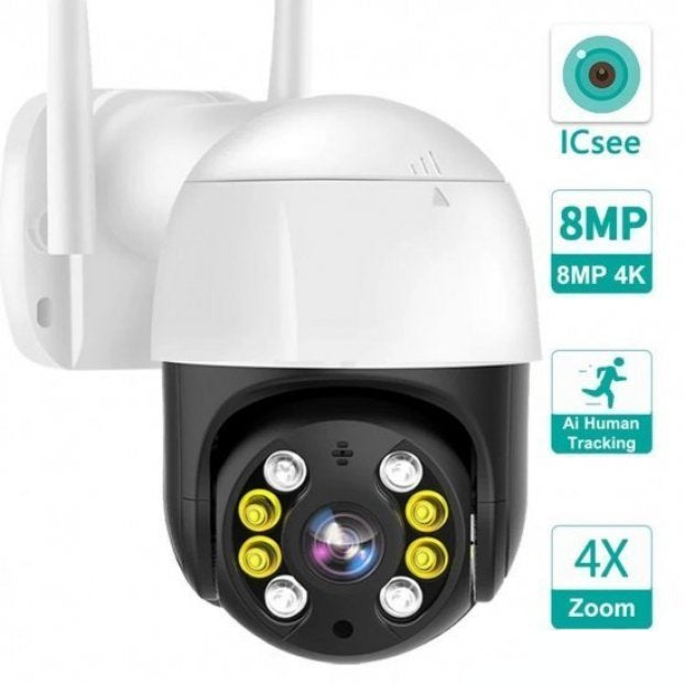 KAMERA abq A8 8mp ip wifi PTZ bezicna SPOLJASNA video nadzor - Slika 5