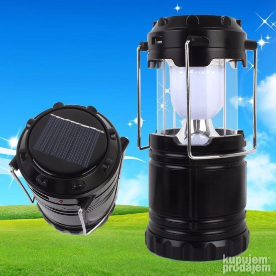 KAMP LAMPA crna mocna sa 6 LED dioda - Slika 3
