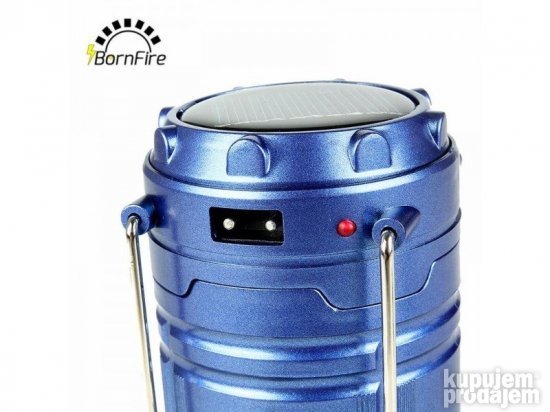 KAMP LAMPA plava mocna sa 6 LED dioda