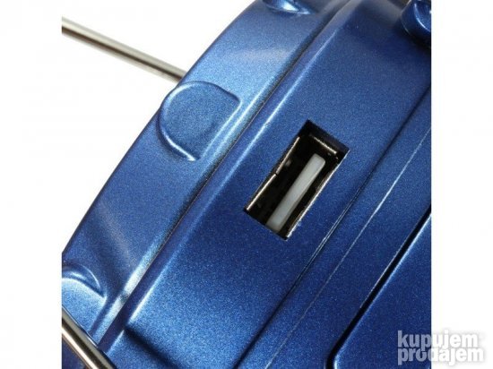 KAMP LAMPA plava mocna sa 6 LED dioda
