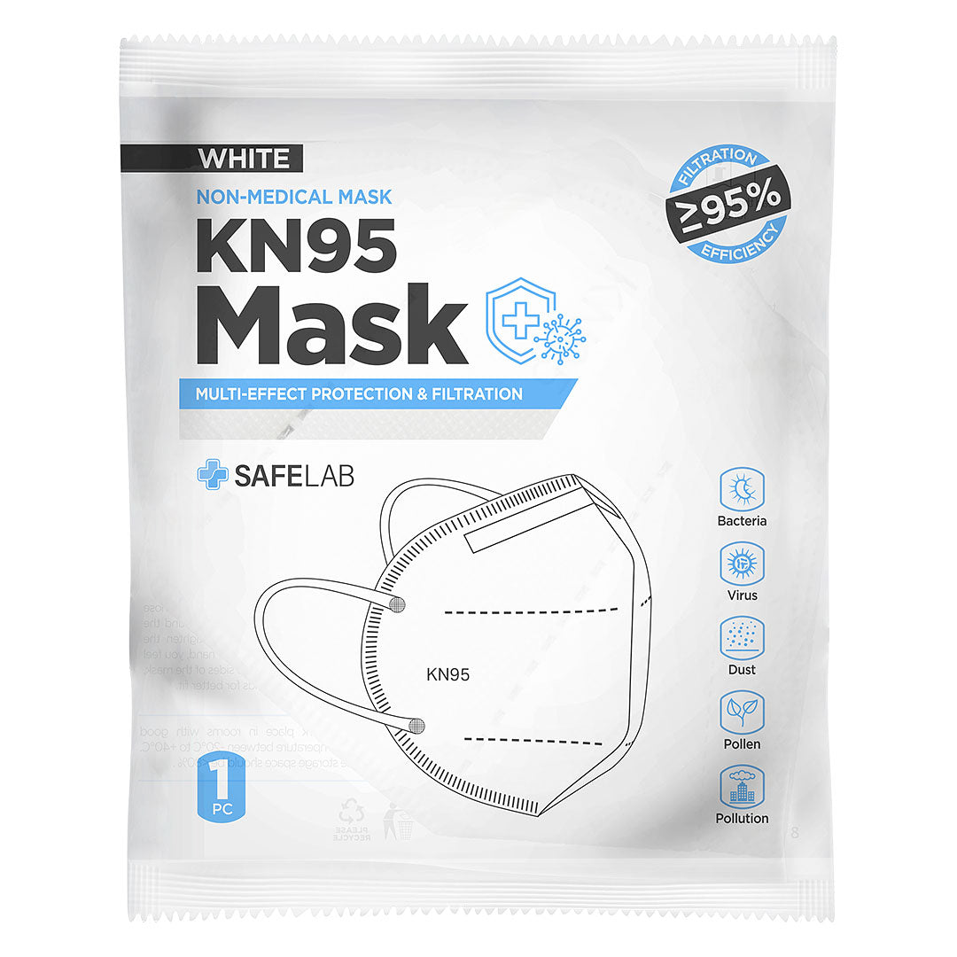 KN95 maska bela