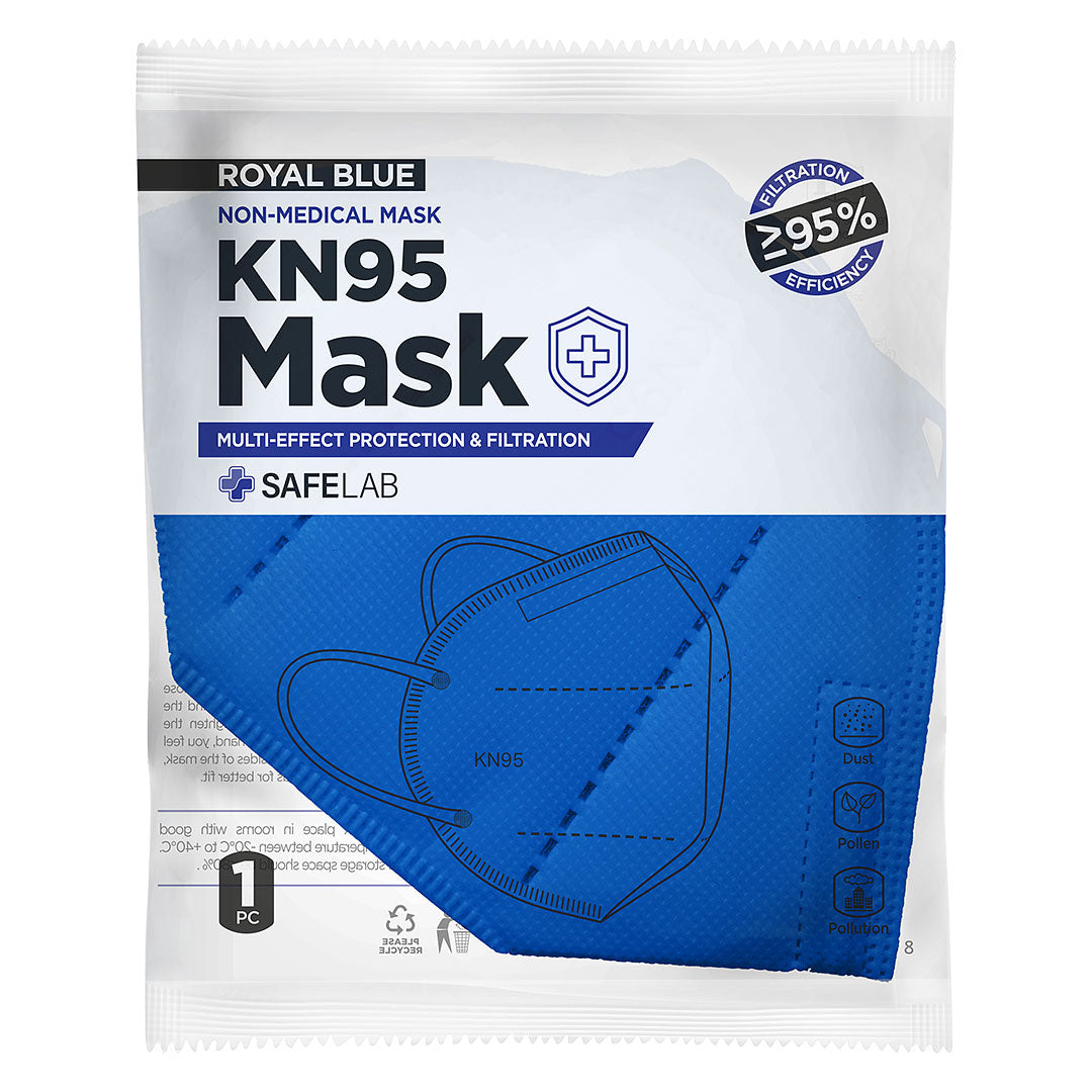 KN95 maska rojal plava