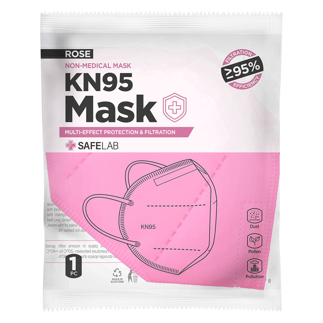 KN95 maska roze