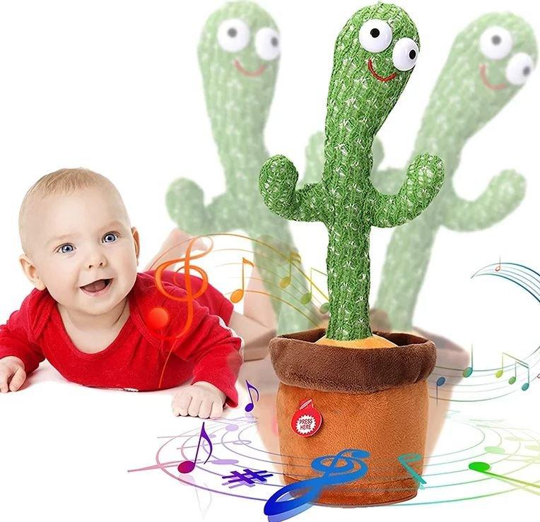 Kaktus koji plese svetli i peva Kaktus koji plese