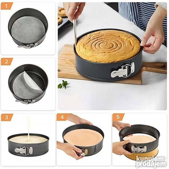 Kalupi za torte 3u1 krugovi