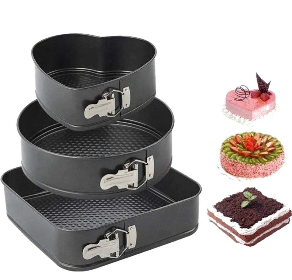 Kalupi za torte i kolace Set 3u1 Kalupi za torte i kolace Set 3u1