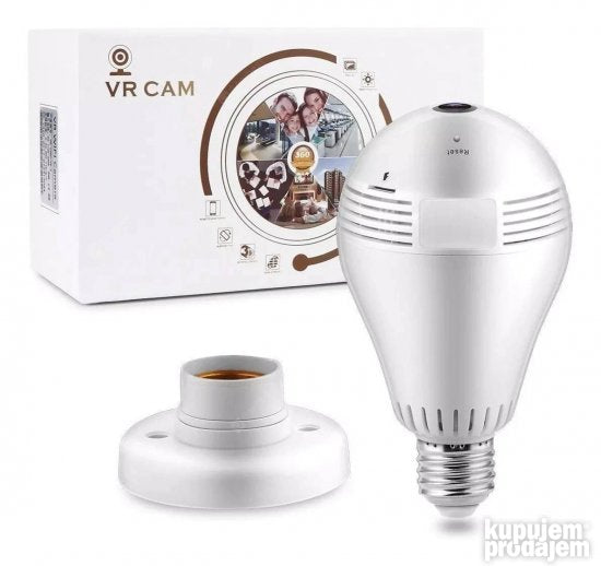 Kamera sijalica IP WI FI Kamera VR Cam